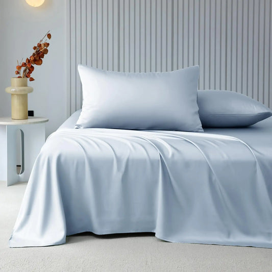 HighBuy Luxury Full Size Lyocell Sheet Set 4-Piece