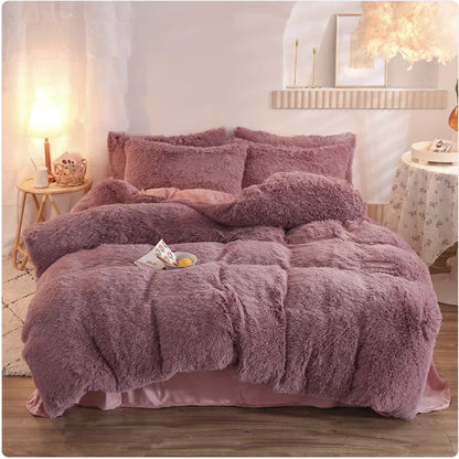 Deluxe Velvet Comfort Bedding Set - Queen & King