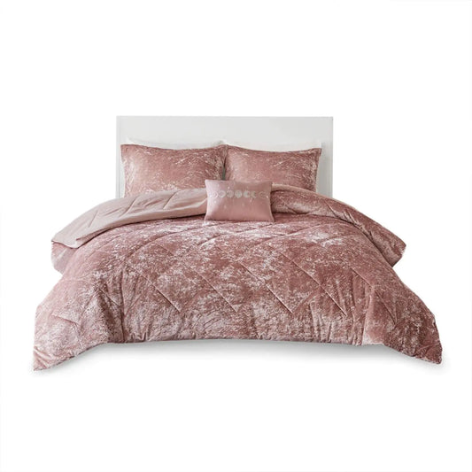 Velvet King Quilted Comforter Set with Pillows