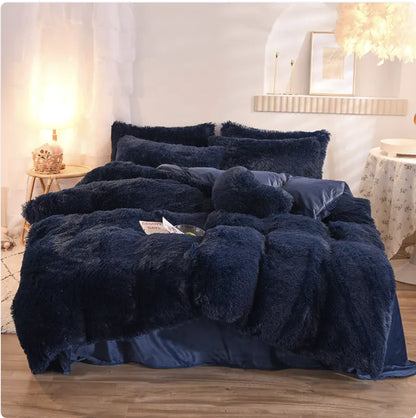 Deluxe Velvet Comfort Bedding Set - Queen & King
