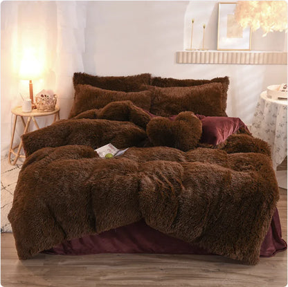 Deluxe Velvet Comfort Bedding Set - Queen & King