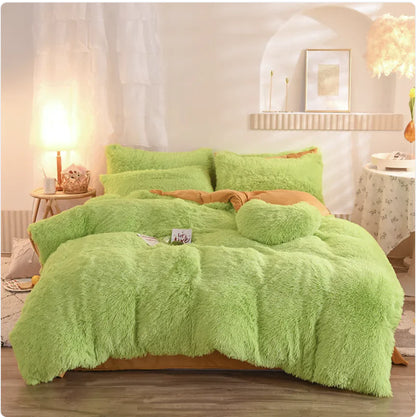 Deluxe Velvet Comfort Bedding Set - Queen & King