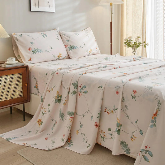Floral Bliss King Cooling Sheet Set